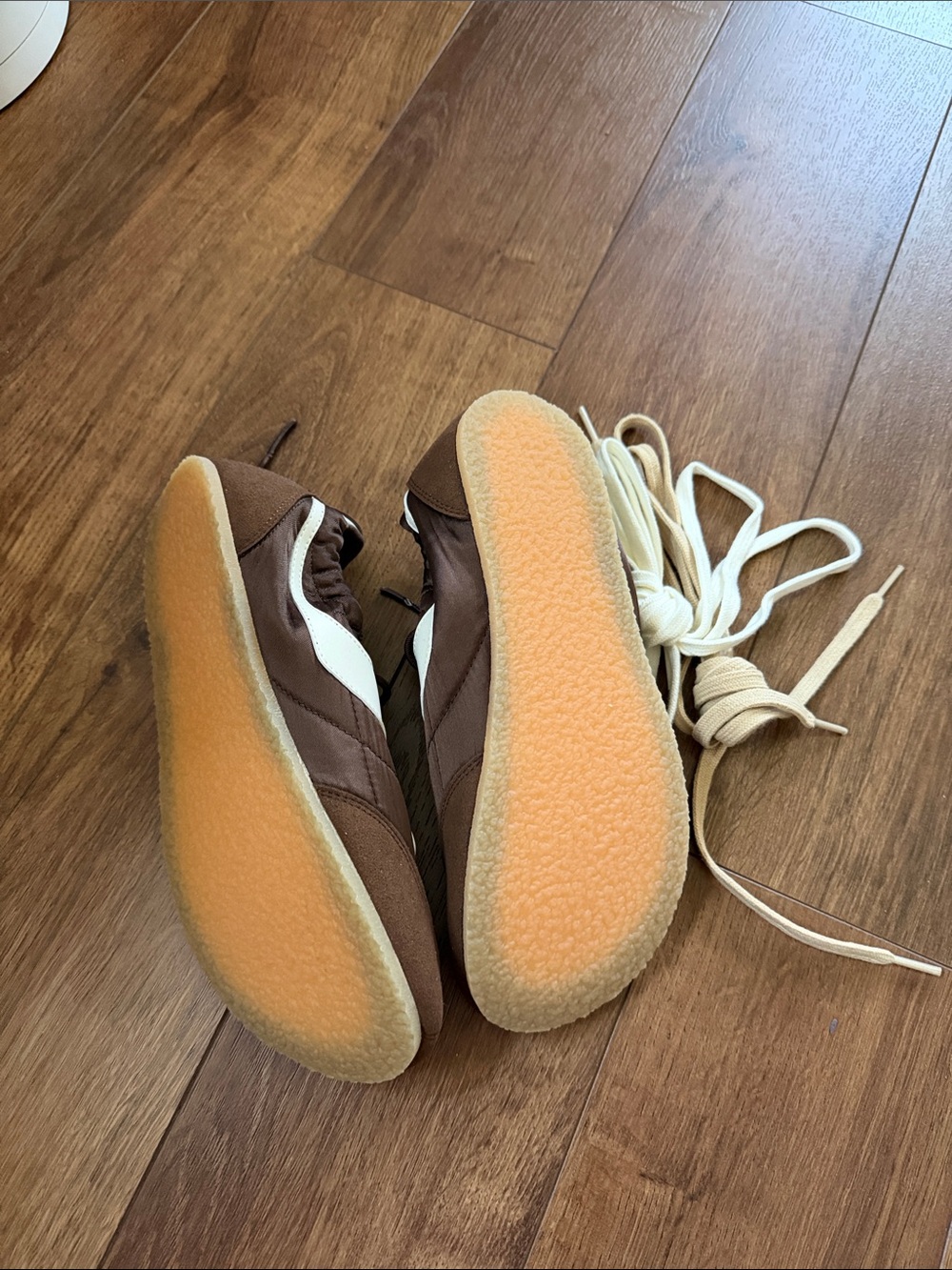 NWT FIRM PRICE Ohne Project BAREFOOT SNEAKERINA KIMA BROWN, 39 (US 8.5) - Picture 4 of 7
